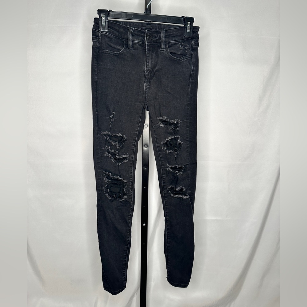🦅 American Eagle Next Level High Rise Jeggings Size 0 Regular